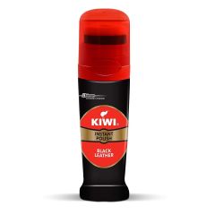 Kiwi Instant Liquid Shoe Polish - 75ml - Black Leather