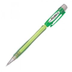 Pentel AX105 Fiesta Refillable Mechanical Pencil - 0.5mm Tip - Green (Pack of 12)