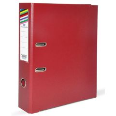 FIS FSBF8PMR PP Box File - F/S - 8cm Spine - Maroon (Pack of 5)