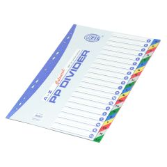 FIS FSDV320 PP Divider - A4 - A-Z Color Tabs