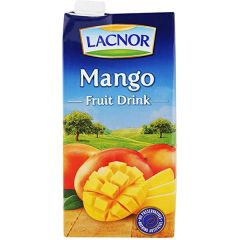 Lacnor Mango Fruit Drink - 1 Liter x (Pack of 12)