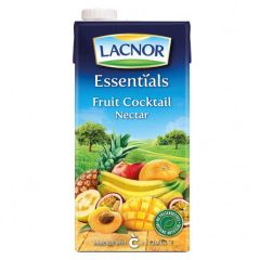 Lacnor Essentials Fruit Cocktail Nectar - 1 Liter x (Pack of 12)