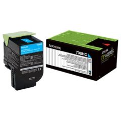 Lexmark 70C8HC0 CS310/CS410/CS510 Cyan High Yield Return Program, 3k
