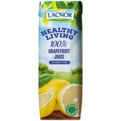 Lacnor Healthy Living  Grape Fruit Juice - 180ml x (Pack of 32)