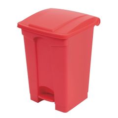 Alfa Plastic Garbage Bin - Red - 87 Liter