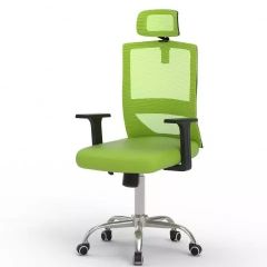 MHM TJ HY-902 Medium Back Mesh Office Chair with Lumbar Support, Dark Green