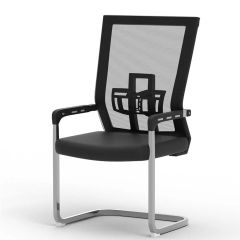 MHM TJ HY-810 Visitor Mesh Chair, Black