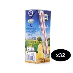Lacnor Essentials Pineapple Juice - 180ml x (Pack of 32)