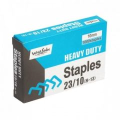 Whashin 23/10 (H-13) Heavy Duty Staples - 10mm - 1000 Pins
