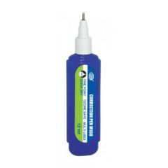 FIS FSCFM168/24 Fine Point Correction Pen - 12ml (Pack of 24)