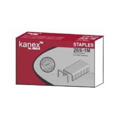 Kanex 685278 Stapler Pin - 26/6, 1M - 1000 Pins