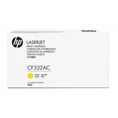 HP CF332A 654A Yellow Original LaserJet Toner Cartridge