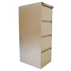 Godrej OEM Steel Filing Cabinet with 4 Drawers - Beige 2 Key Locks