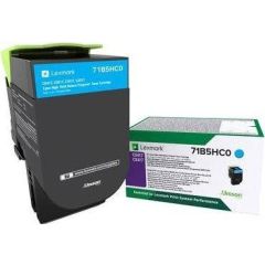 Lexmark 71B5HC0 CS/CX4/517 Return Open Channel Cyan Cartridge