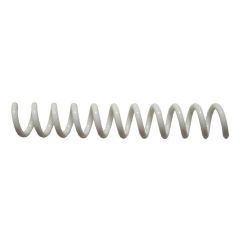 TPPS Plastic Binding Coil, 4:1, 8mm, White (Pack of 100)