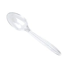 Al Daya Disposable Spoon - Transparent (Pack of 50)