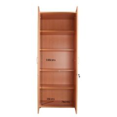 MHM Mars 2020 Full Height Cabinet -  (W)80 x (D)40 x (H)202cm - Beige