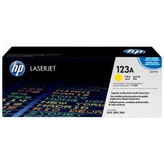 HP Q3972A 123A Yellow Original LaserJet Toner Cartridge