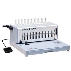 Eagle Super 21E Plus Electric Comb Bind Binding Machine - A4