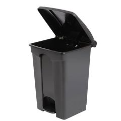 Alfa Plastic Garbage Bin - Black -  87 Liter