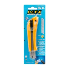 Olfa BN-AL Auto Lock Heavy Duty Cutter - Yellow / Black