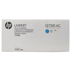 HP Q7581AC Cyan Toner Cartridge for CLJ3800