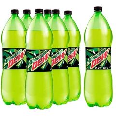 Mountain Dew Regular - 1 Liter Pet Bottle x (Pack of 12)