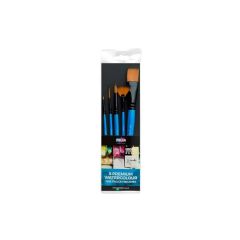 Zieler 9299267 Watercolour Premium Brushes, Pack of 5