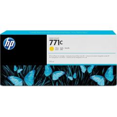 HP B6Y10A 771C 775-ml Yellow DesignJet Ink Cartridge