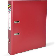 FIS FSBF4PMR PP Box File - F/S  - 4cm Spine - Maroon (Pack of 5)