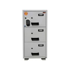 Valberg Fire Resistant Filing Cabinet, 3 Drawers - Digital & 3 Key Lock( FC 3E-KK )