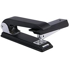Eagle 9629 Swing-Arm Swivel Stapler - 12 Sheets Capacity - Black