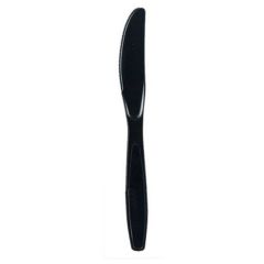 Al Daya Plastic Knife - Black (Pack of 50)