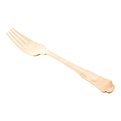 Baroque 7.85" Natural Wooden Fork (Pack of 500)