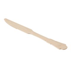 Baroque RWB0242 7.85" Natural Wooden Knife (Pack of 500)