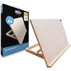 Zieler 7290000 A3 Premium Adjustable Wooden TableTop Easel