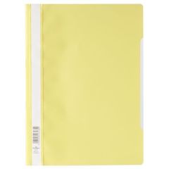 Durable 2573 Economy Clear View Project File - A4 - Yellow (Pack of 50)