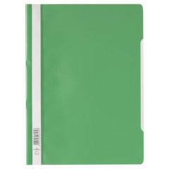 Durable 2573 Economy Clear View Project File - A4 - Green (Pack of 50)