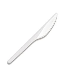 BioWare BW-K1006 Biodegradable 6" Knife - White (Pack of 1000)