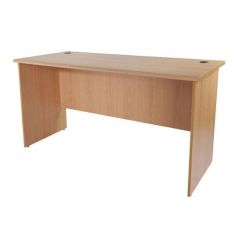 MHM BE 120 Plain Table Full Melamine - Beige - (W)120 x (D)75 x (H)75cm