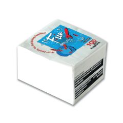 Fun 1-Ply 30 x 30cm Napkin - White  - 100 Sheets x (Pack of 40)