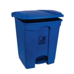 Alfa Plastic Garbage Bin - Blue -  65 Liter