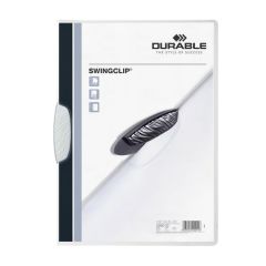 Durable Swingclip File - A4 - 30 Sheets - White (Pack of 25)