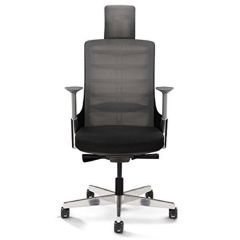 MHM Spinelly High Back Ergonomic Mesh Chair, Black