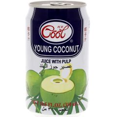 Ice Cool Young Coconut Juice With Pulp - 310ml