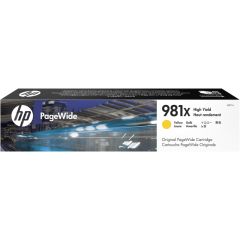 HP L0R11A 981X High Yield Yellow Original PageWide Cartridge