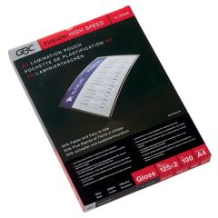 GBC 3747348 High Speed Laminating Pouch, 125 Micron, Pack of 100