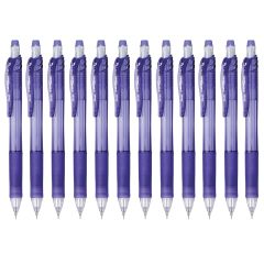 Pentel PL105 EnerGize-X Mechanical Pencil - 0.5mm - Violet Barrel (Pack of 12)