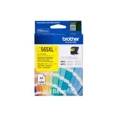 Brother LC565XLY Yellow Ink Cartridge