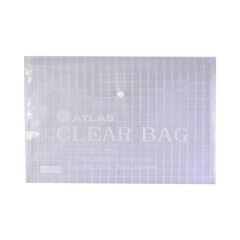 Atlas My Clear Bag - F/S - Clear (Pack of 12)